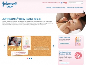 Kosmetyki pielęgnacyjne Johnsons Baby